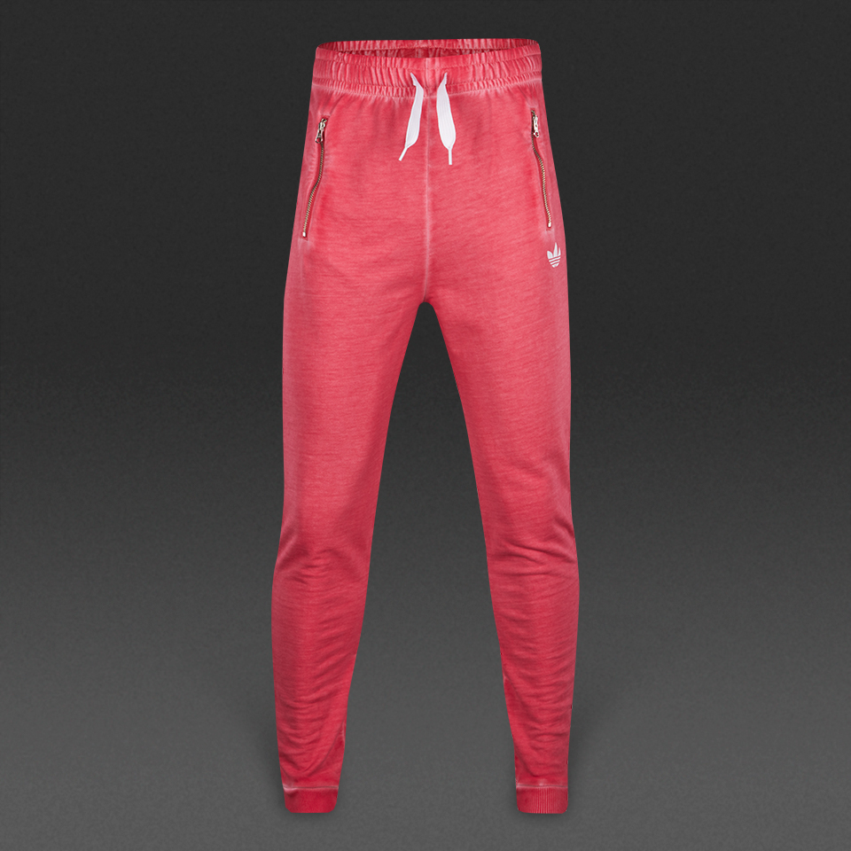 Adidas Originals Tery Pants Lush Pink / White for Girls